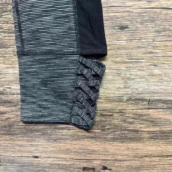 Athleta Gray and Black Leggings - Picture 5 of 6